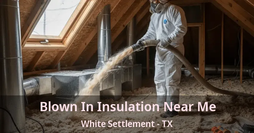 Blown In Insulation Near Me White Settlement - TX