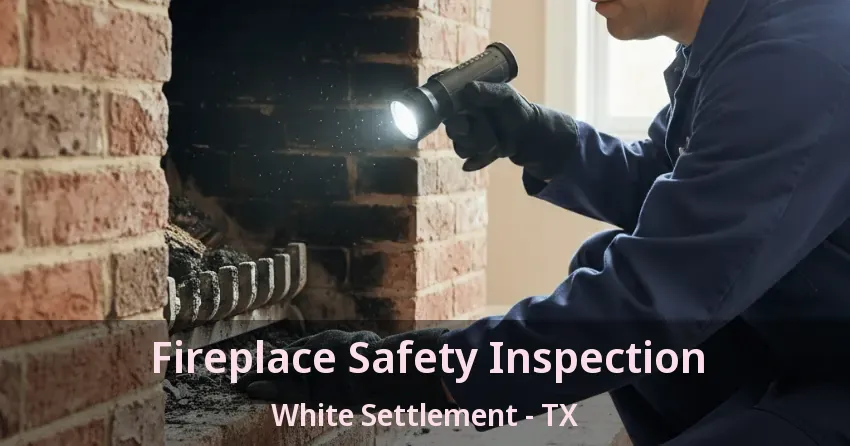 Fireplace Safety Inspection White Settlement - TX
