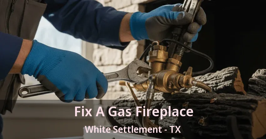 Fix A Gas Fireplace White Settlement - TX