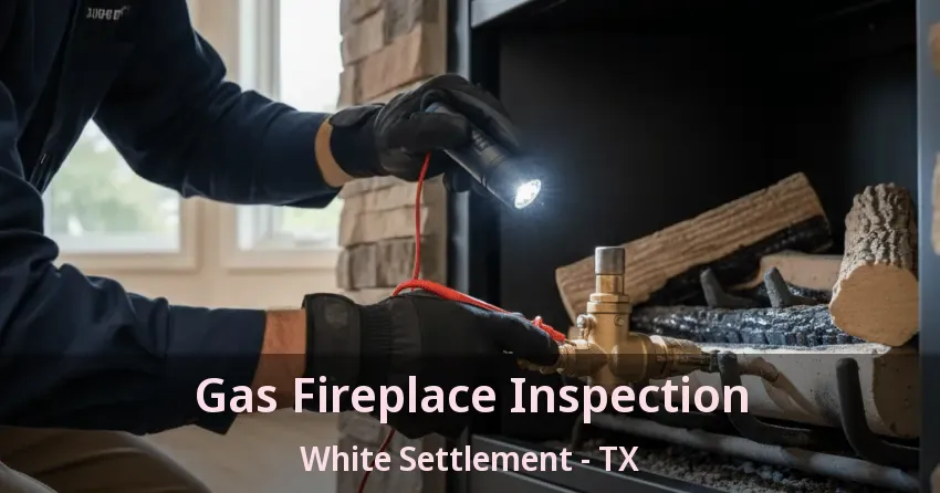 Gas Fireplace Inspection White Settlement - TX